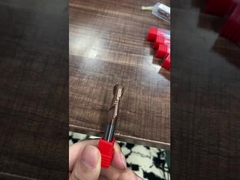 Moulins de finition en acier au tungstène avec géométrie et revêtements polyvalents