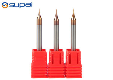 Cnc Cutting Tools Micro End Mills 2 Flutes Tungsten Carbide Material For High Hardness Cutting