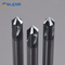 High Hardness Chamfer End Mill 4 Flute Customized Length 60° 90° 120°