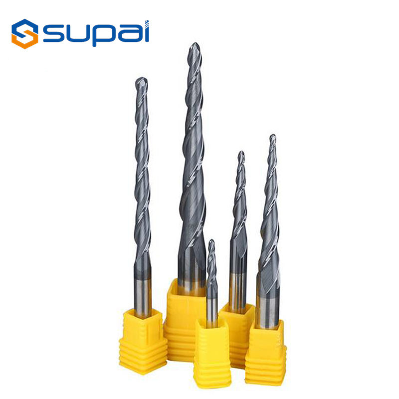 45 Degree Tapered End Mills Customized Length Eco - Friendly Feature